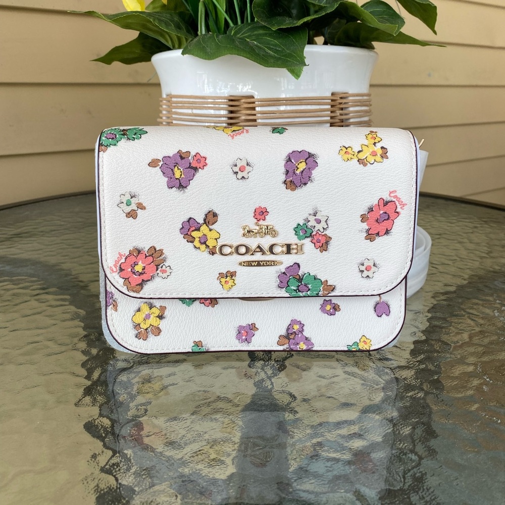 Coach Floral Crossbody NWT